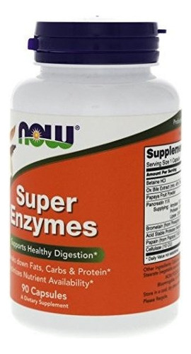 Alimentos Super Enzimas - 90 Capsulas