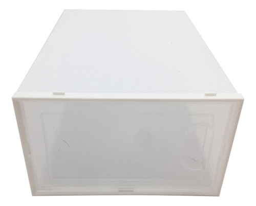 Caja Organizadora Blanco Para Zapatos Con Visor