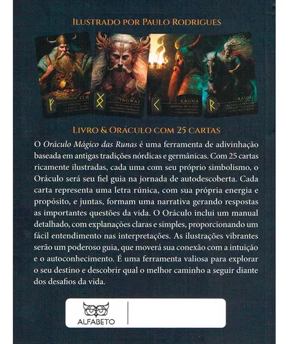 Livro - Oráculo Mágico das Runas - Livros de Esoterismo - Magazine