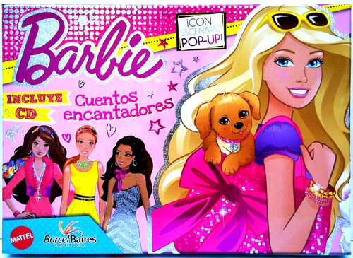 Libros Barbie Cuentos Encantadores 8 Tomos + Cd