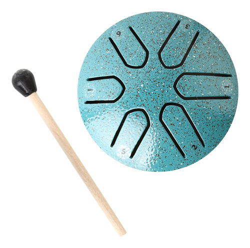 Steel Tongue Drum, Ethereal Drum 6 Notes 3 Pulgadas Hand Pan