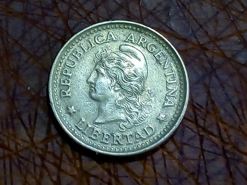 Moneda De Argentina De 20 Centavos De 1970