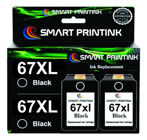 Cartucho De Tinta Smart Printink 67xl De Repuesto Para Hp