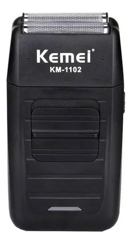 Aparador De Pelos Depilador Eletrico Portatil Kemei Km-1102 Cor Preto 110V/220V