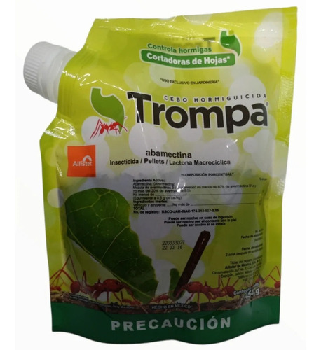 Trompa Cebo Para Hormiga Arriera 454g En Pellets