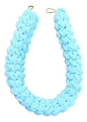 Hámster Trepando Cuerda Perchas De Pájaros Accesorios Azul