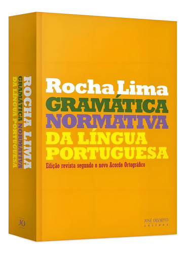 Gramática Normativa Da Língua Portuguesa, De Lima, Rocha / Lima, Carlos Henrique Da Rocha. Editora Jose Olympio, Capa Mole, Edição 54ª Edição - 2010 Em Português