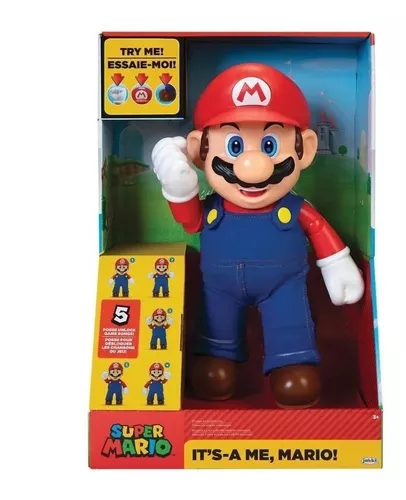 Boneco Personagem Super Mario Bros Articulavel Coleção Jogos