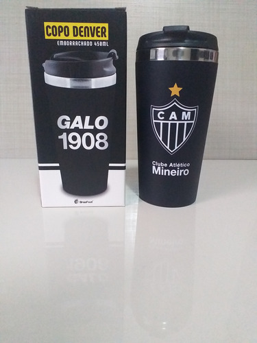 Kit Combo Atletico Mineiro Copo Termico + Caneca Porcelana
