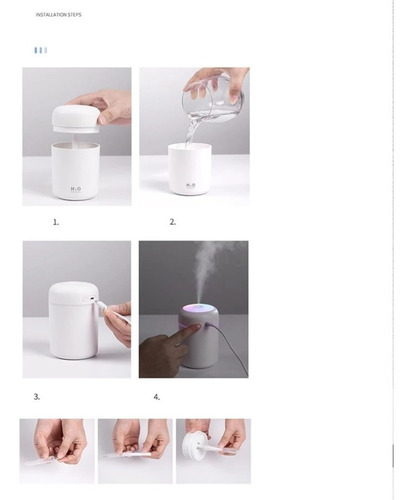 Imagen 4 de 8 de Filtro De Humidificador Difusor De Aroma 10 Unids