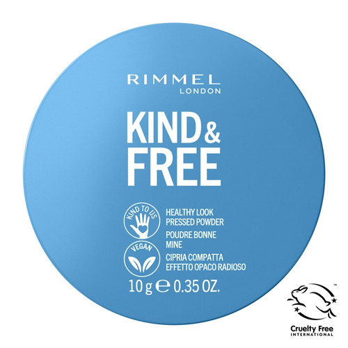 Rimmel Polvo Compacto Rim Kind & Free Powder 001 Traslucido