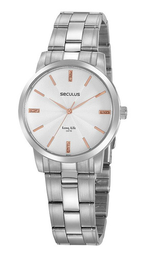 Relógio Feminino Seculus Analogico 20865l0svna3