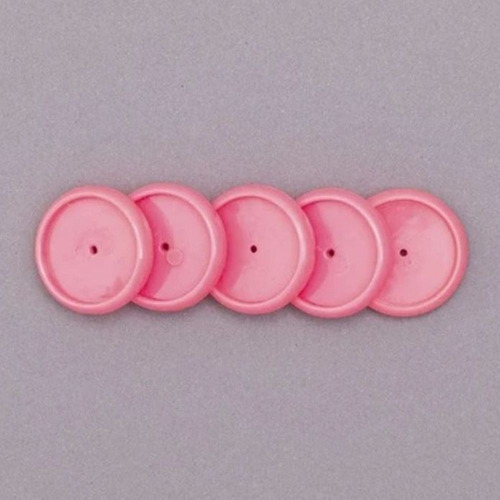 Discos + Elástico 23mm Rosa Neon Médio Caderno Inteligente C