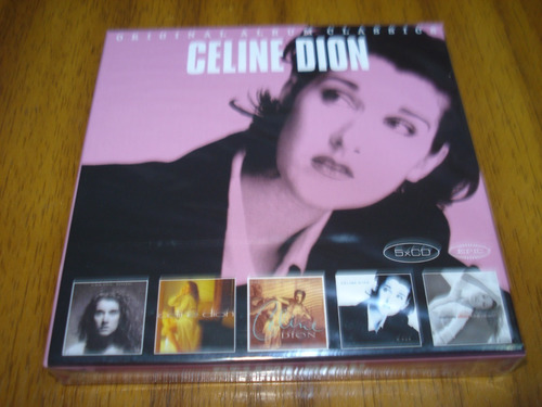 Box Cd Celine Dion / 5 Albumes Original (nuevo Sellado) 5 Cd