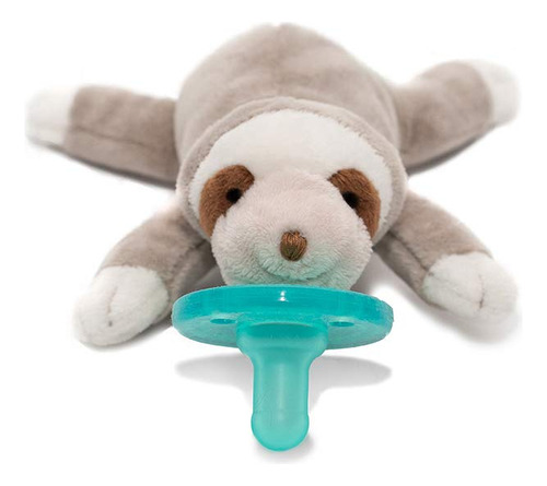 Chupeta infantil Wubbanub - Lazy Brown