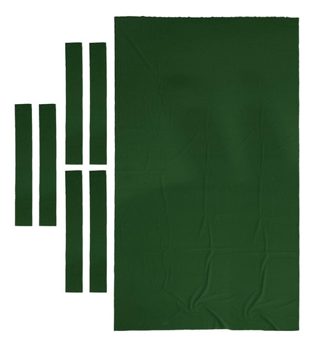2pcs Snooker Standard 2.6m 8ft Billiard Cloth Pool Table +