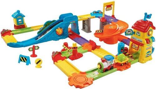 Vtech Go Go Juguete Pista Estacion Del Tren