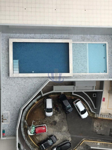 Imagem 9 de 9 de Flat - 100m Da Praia - Boqueirao - Praia Grande/sp - V-2202