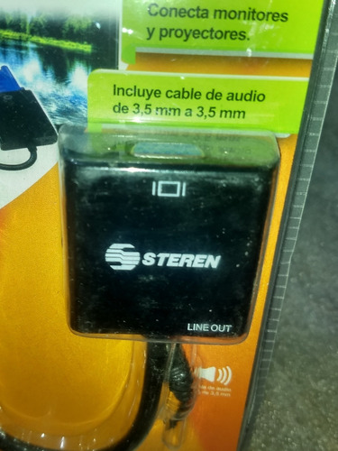 Adaptador Hdmi A Vga Con Salida De Audio, Steren