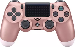 Control Ps4 Dualshock 4. Rosado Oro 2da Generación + Grips