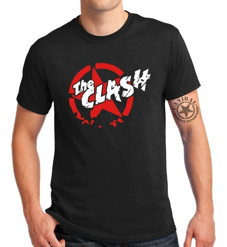 Remeras The Clash Punk Rock Remeras Estampadas Canibal