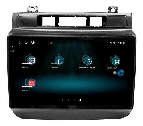 Multimidia Aikon Fóton G3 Touareg 2011 Acima 12+256gb 2k 9p
