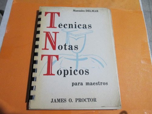 Técnicas Notas Tópicos, P/maestros, Instructores Superiores 