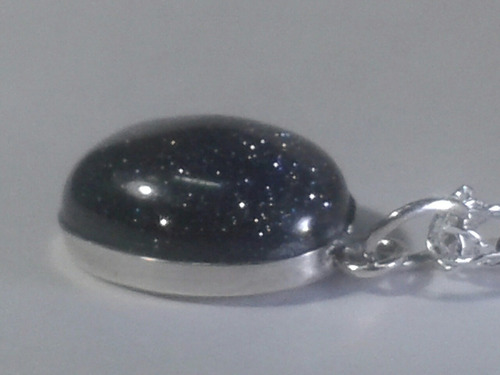 347 Se Vende Piedra De Lluvia De Plata Montada En Plata Ley