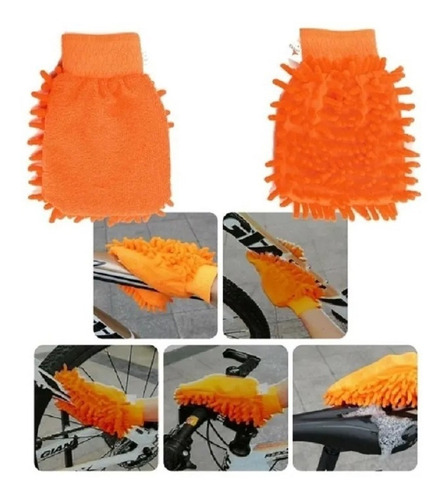 Imagem 8 de 10 de Kit Com 8 Peças Para Limpeza Quadro Roda Relação Bike A8