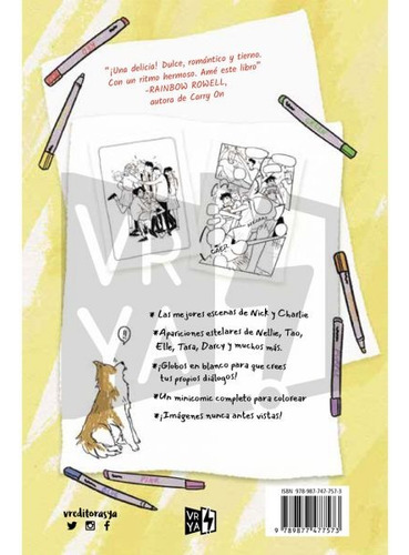 Heartstopper Para Colorear - Alice Oseman Libro P/ Colorear