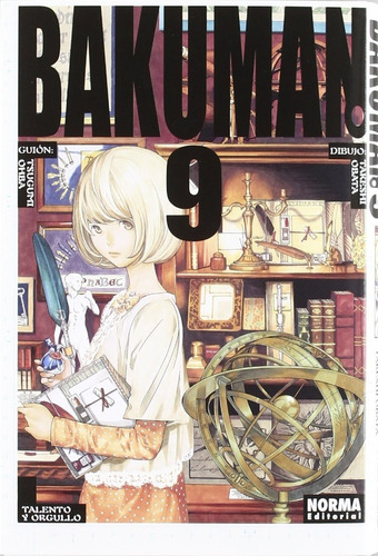 Bakuman No. 9, De Tsugumi Ohba. Editorial Norma Comics, Tapa Blanda En Español, 2012