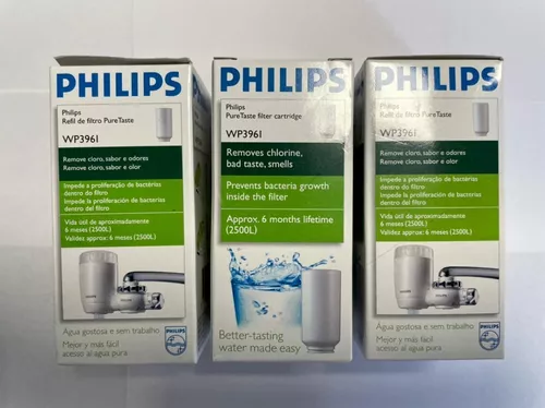 Filtro de agua de grifo Philips WP3961