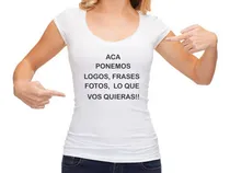 Comprar Remeras Mujer Modal Personalizadas Sublimadas Con Tu Imagen