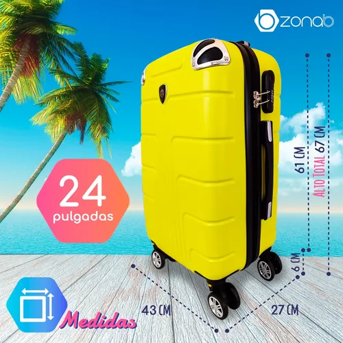 Juego Kit Set Maletas Viaje Mano 24 Pulgadas Neceser