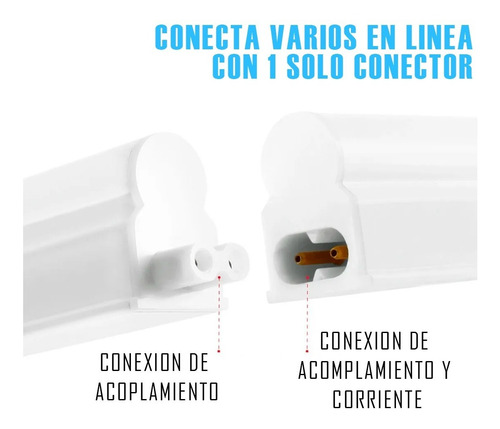 Imagen 2 de 5 de Luminario 14w Led Para Gabinete (90 Cms)