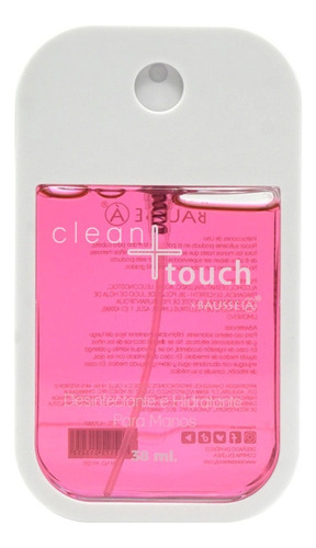 Spray Antibacterial Clean Touch Desinfectante Bausse