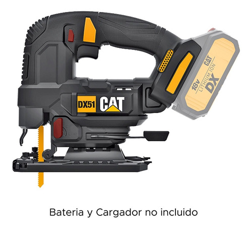 Sierra Caladora Pendular Brushless Bateria Caterpillar Dx51b