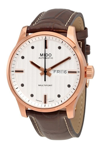 Relógio Mido Multifort M0054303603180   Automatico Rose