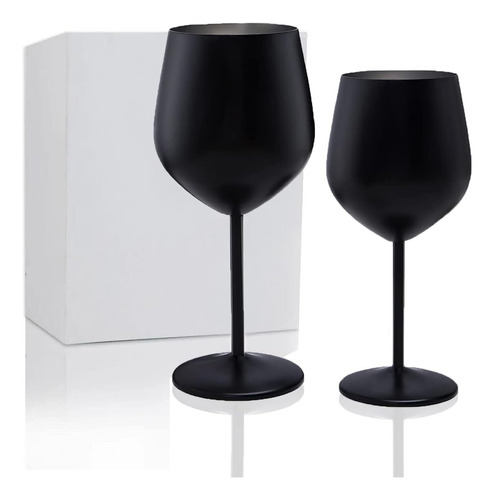 Copas De Vino De Acero Inoxidable Con Tallo,copas De 500ml