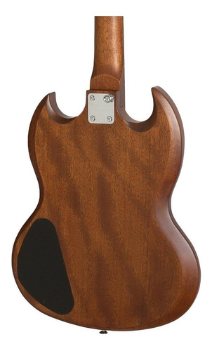 Imagen 4 de 8 de Guitarra eléctrica Epiphone SG Special VE de álamo vintage worn walnut con diapasón de palo de rosa
