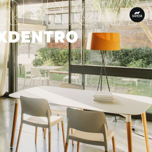 Imagen 4 de 6 de Pack X 4 Sillas De Comedor Milán | 24 Cuotas + Envío Gratis