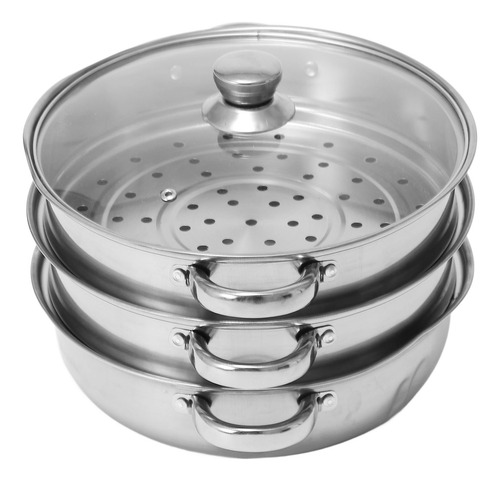 Olla De Sopa De Vapor De Gran Capacidad De Acero Inoxidable