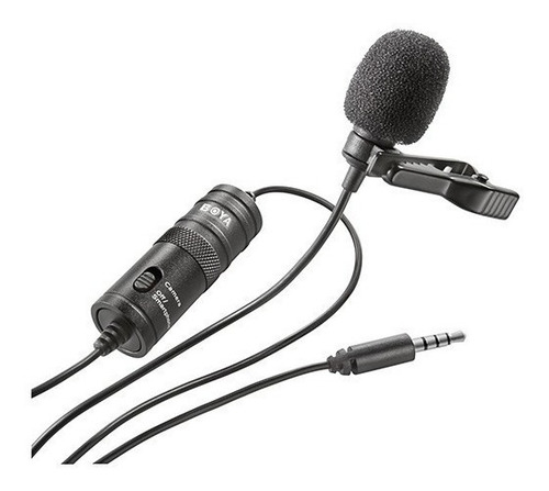 Imagem 4 de 5 de Microfone De Lapela By-m1 Boya C/ Fio Para Cameras P/entrega