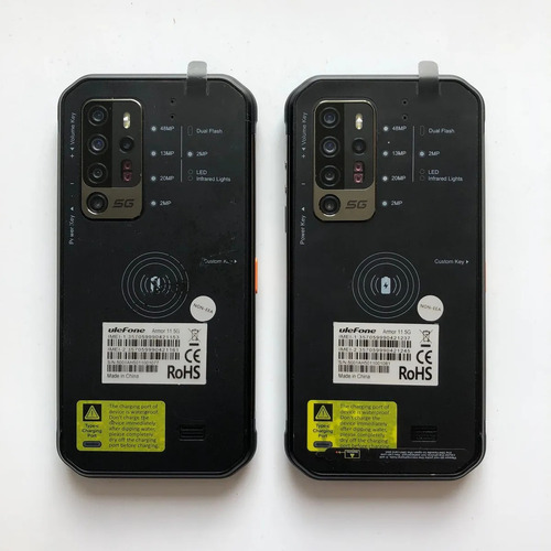 Celular Ulefone Armor 11 5g Uso Rudo 8gb 256gb Dual Sim 48mpx Negro (Reacondicionado)