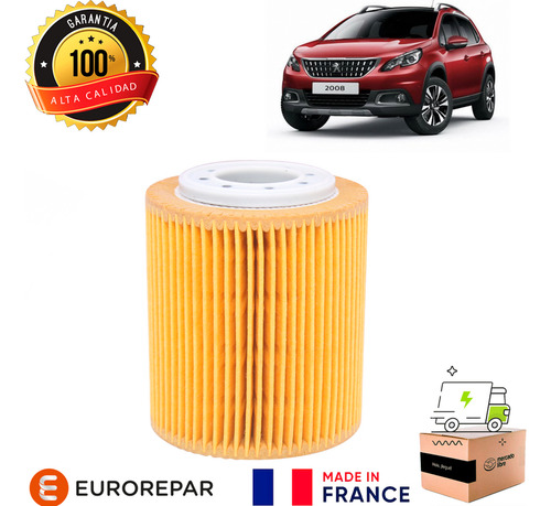 Filtro Aceite Para Peugeot 2008 1.5 Bluehdi 2018 2021