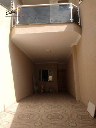 Lindo Sobrado Individual Vila Nova York! R$ 410.000,00. - So0525