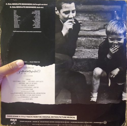 Disco Vinil Lote David Bowie 2 Promos Lets Dance + Absolute (Usado)