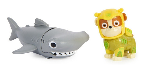 Paw Patrol Aqua Pups - Rubble Y Tiburón Martillo