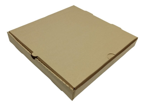 Caja De Carton Para Pizza Grande 32x32x4 X50 Unidades