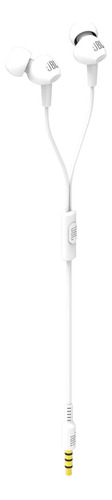 Fone de ouvido in-ear JBL C100SI JBLC100SIU branco